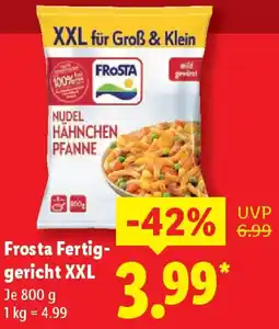 Lidl Frosta Fertiggericht XXL Angebot