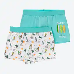 NKD Kinder-Jungen-Retroshorts mit Print, 2er-Pack Angebot