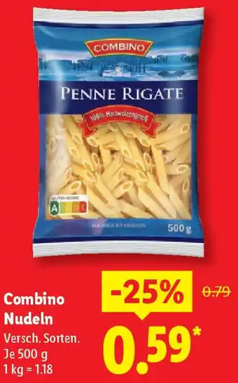 Lidl Combino Nudeln Angebot