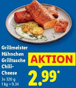Lidl Grillmeister Hähnchen Grilltasche Chili Cheese Angebot