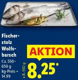Lidl Fischerstolz Wolfsbarsch Angebot