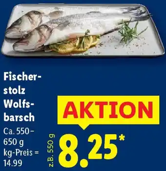 Lidl Fischerstolz Wolfsbarsch Angebot