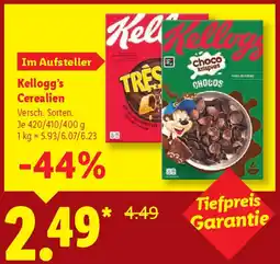 Lidl Kellogg's Cerealien Angebot