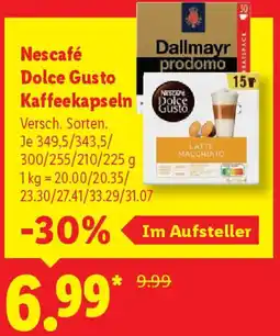 Lidl Nescafé Dolce Gusto Kaffeekapseln Angebot