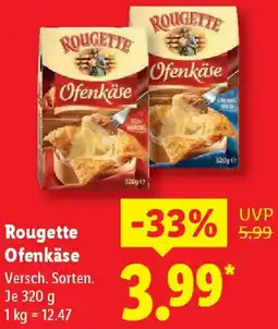 Lidl Rougette Ofenkäse Angebot
