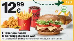 McDonald’s 1 Habanero Ranch 1x 6er Nuggets nach Wahl Angebot