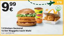 McDonald’s 1 Chicken Samurai 1x 6er Nuggets nach Wahl Angebot