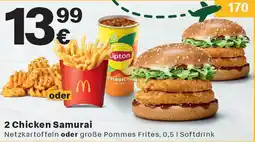McDonald’s 2 Chicken Samurai Angebot