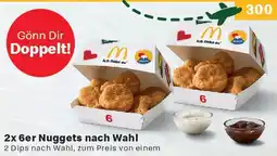 McDonald’s 2x 6er Nuggets nach Wahl Angebot