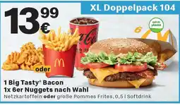 McDonald’s 1 Big Tasty Bacon 1x 6er Nuggets nach Wahl Angebot