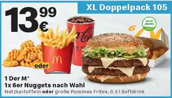 McDonald’s 1 Der M 1x 6er Nuggets nach Wahl Angebot