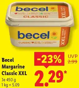 Lidl Becel Margarine Classic XXL Angebot