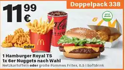 McDonald’s 1 Hamburger Royal TS 1x 6er Nuggets nach Wahl Angebot