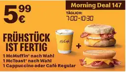 McDonald’s FRÜHSTÜCK IST FERTIG Angebot