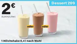 McDonald’s 1 Milchshake Angebot