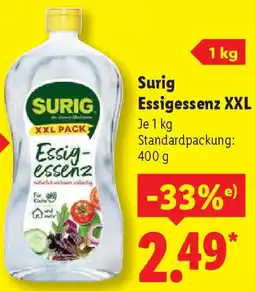 Lidl Surig Essigessenz XXL Angebot