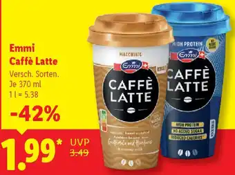 Lidl Emmi Caffè Latte Angebot