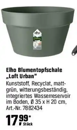 OBI Elho Blumentopfschale „Loft Urban" Angebot
