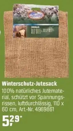 OBI Winterschutz-Jutesack Angebot