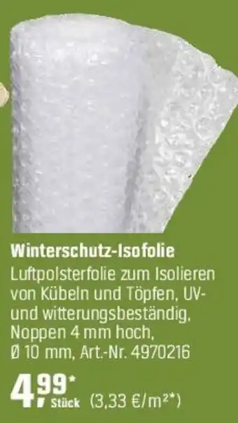 OBI Winterschutz-Isofolie Angebot