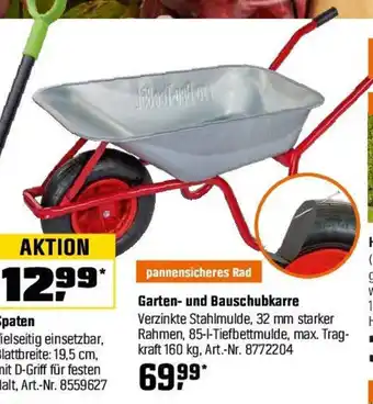 OBI Garten- und Bauschubkarre Angebot