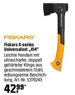 OBI Fiskars X-series Universalaxt ,,X14" Angebot