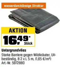 OBI Untergrundvlies Angebot
