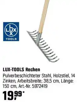 OBI LUX-TOOLS Rechen Angebot