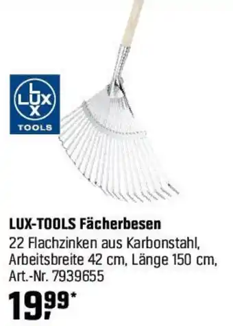 OBI LUX-TOOLS Fächerbesen Angebot