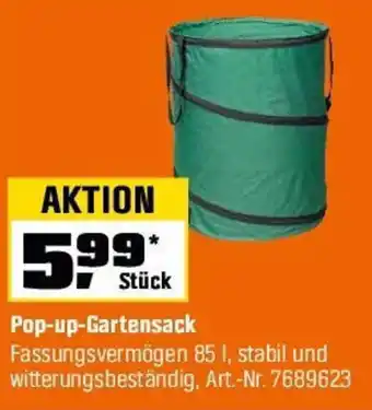 OBI Pop-up-Gartensack Angebot