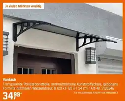 OBI Vordach Angebot