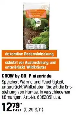 OBI GROW by OBI Pinienrinde Angebot