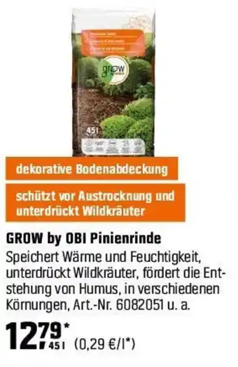 OBI GROW by OBI Pinienrinde Angebot