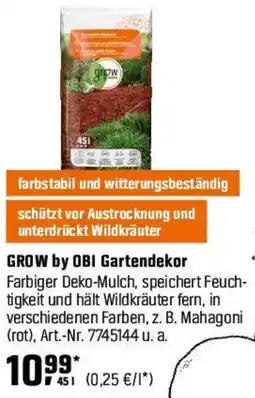 OBI GROW by OBI Gartendekor Angebot