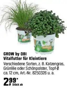 OBI GROW by OBI Vitalfutter für Kleintiere Angebot