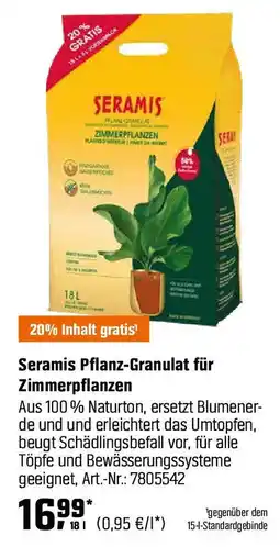 OBI Seramis Pflanz-Granulat für Zimmerpflanzen Angebot