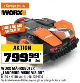 OBI WORX MÄHROBOTER ,,LANDROID M600 VISION" Angebot