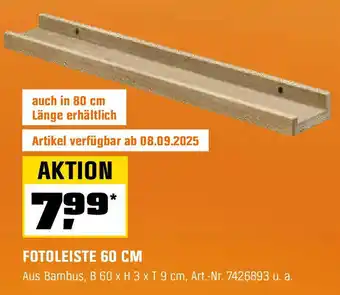 OBI FOTOLEISTE 60 CM Angebot