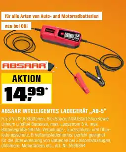 OBI ABSAAR INTELLIGENTES LADEGERÄT „,AB-5" Angebot