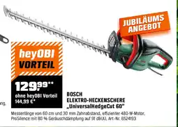 OBI BOSCH ELEKTRO-HECKENSCHERE ,,UniversalHedgeCut 60" Angebot