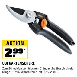 OBI OBI GARTENSCHERE Angebot