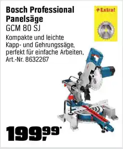 OBI Bosch Professional Panelsäge GCM 80 SJ Angebot
