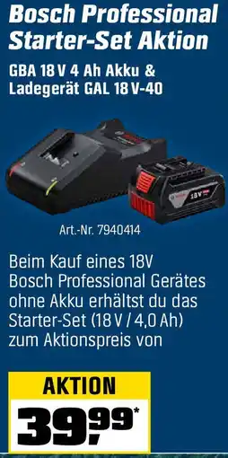 OBI Bosch Professional Starter-Set Aktion Angebot