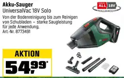 OBI BOSCH Akku-Sauger UniversalVac 18V Solo Angebot