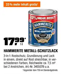 OBI HAMMERITE METALL-SCHUTZLACK Angebot
