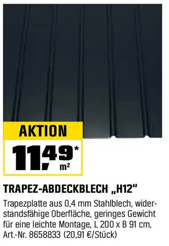 OBI TRAPEZ-ABDECKBLECH ,,H12" Angebot