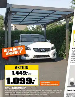 OBI METALL-EINZELCARPORT Angebot