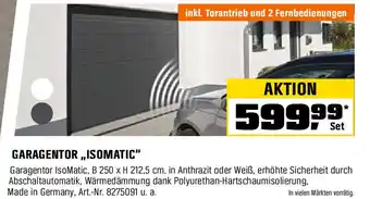OBI GARAGENTOR ,,ISOMATIC" Angebot