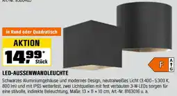 OBI LED-AUSSENWANDLEUCHTE Angebot