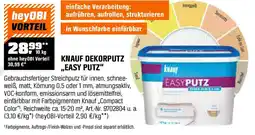OBI KNAUF DEKORPUTZ ,,EASY PUTZ" Angebot